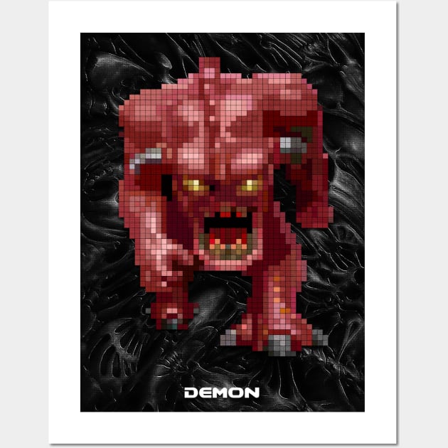 Demon Wall Art by Beegeedoubleyou